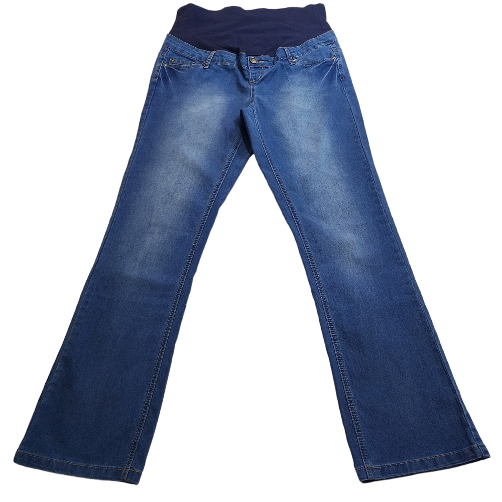 Hybrid & Company Maternity Jeans Sz L NWT - Picture 2 of 5